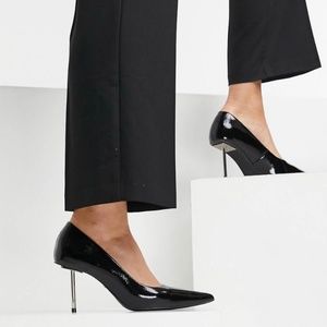 Sexy patent leather heels